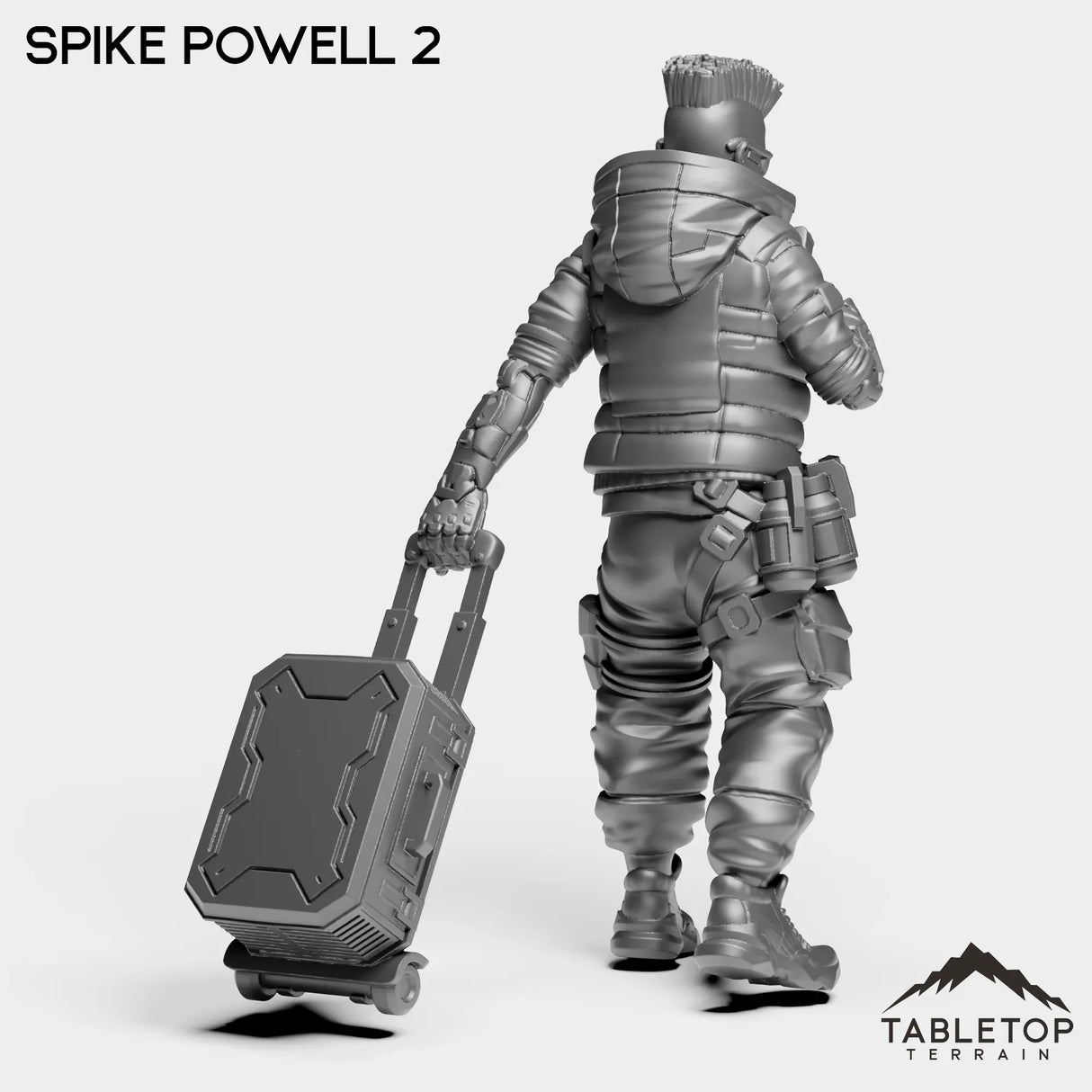 Tabletop Terrain Miniature Spike Powell - Route Raiders