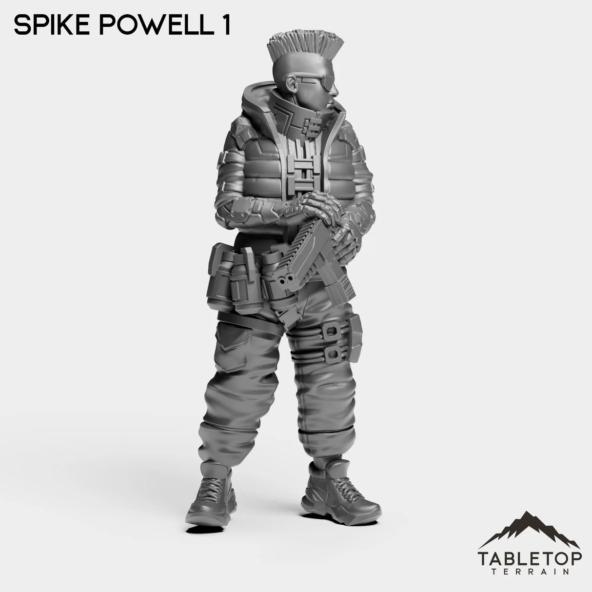 Tabletop Terrain Miniature Spike Powell - Route Raiders