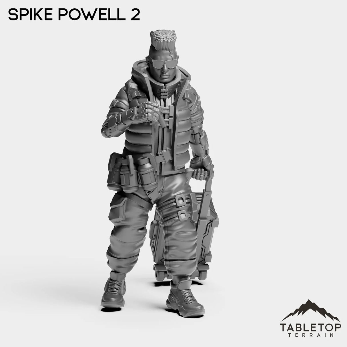 Tabletop Terrain Miniature Spike Powell - Route Raiders