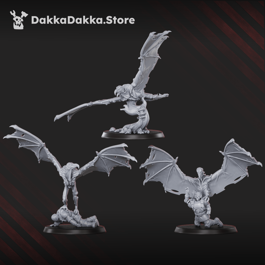 Tabletop Terrain Miniature Sporehawks Squad (x3)
