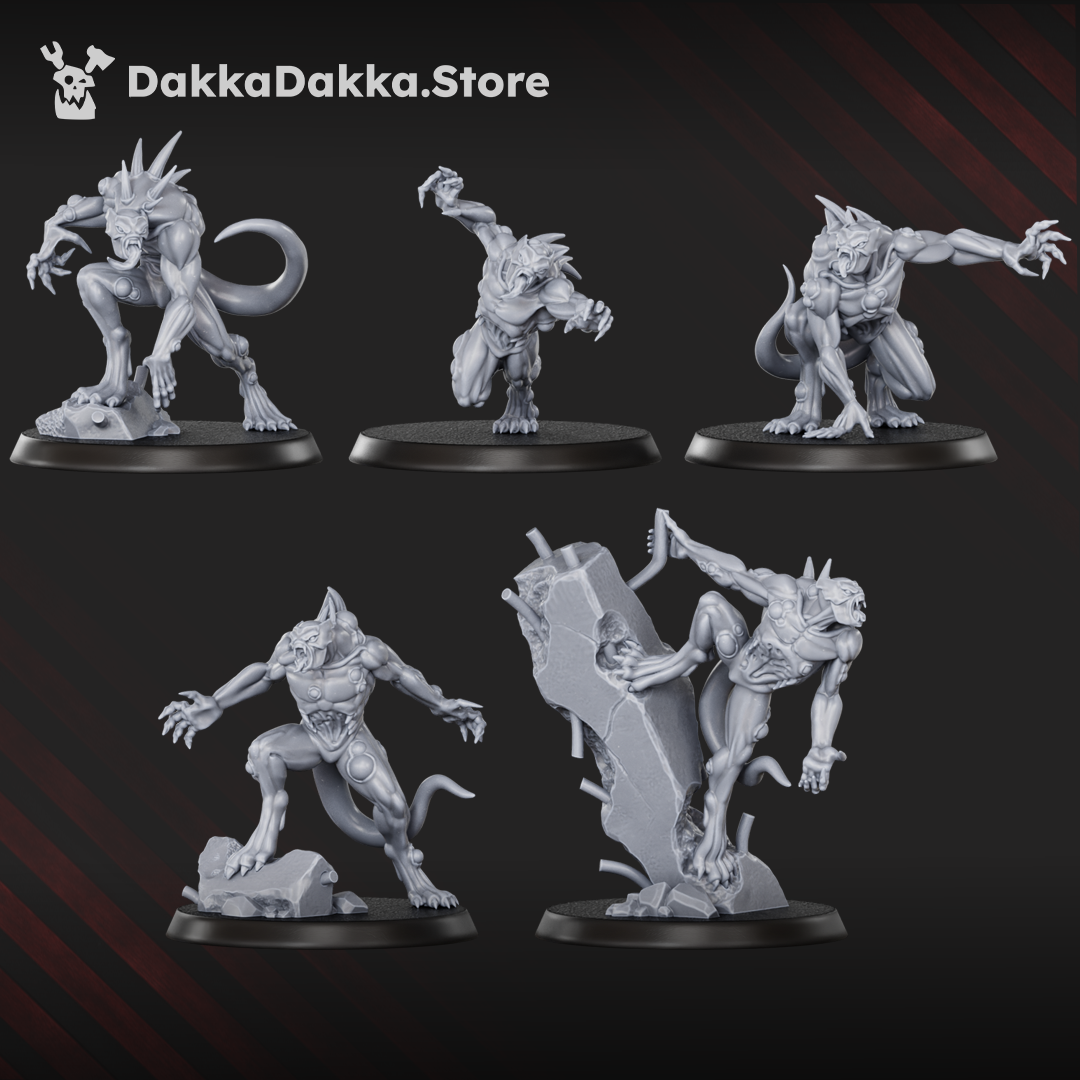 Tabletop Terrain Miniature Sporemorphs Squad (x6)
