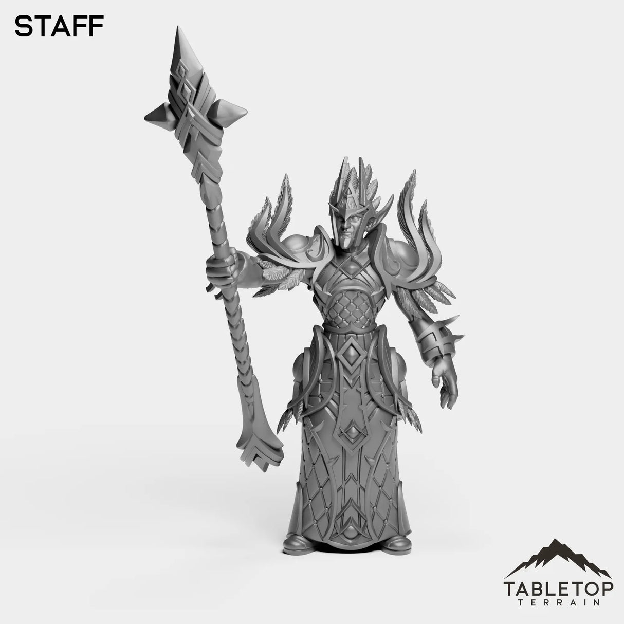 Tabletop Terrain Miniature Staff Darkness Mage