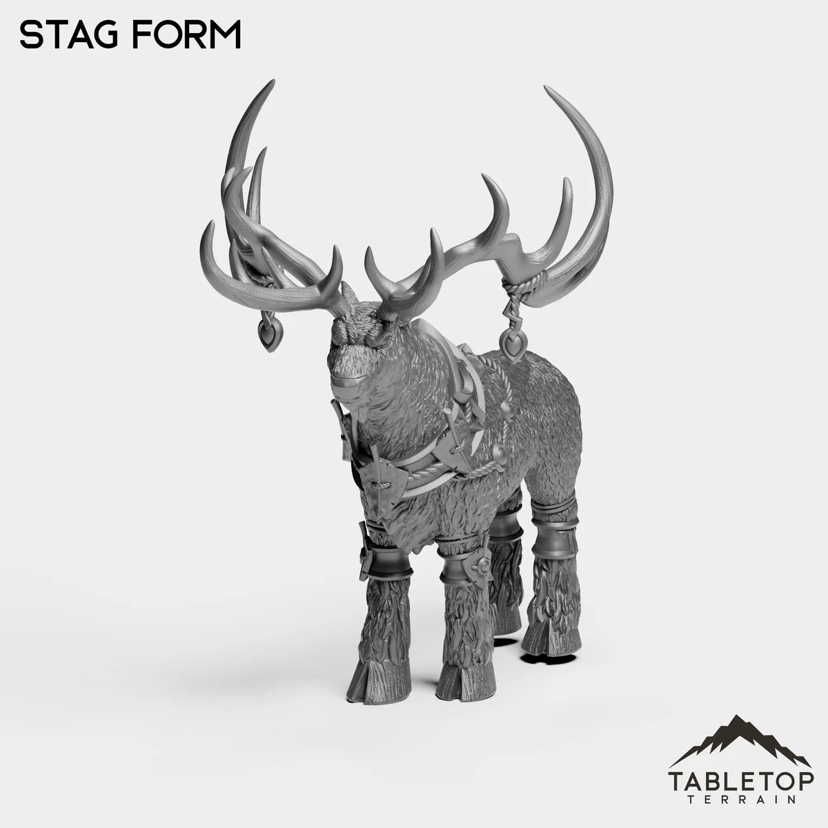 Tabletop Terrain Miniature Stag Form Werewolf Druid Forms