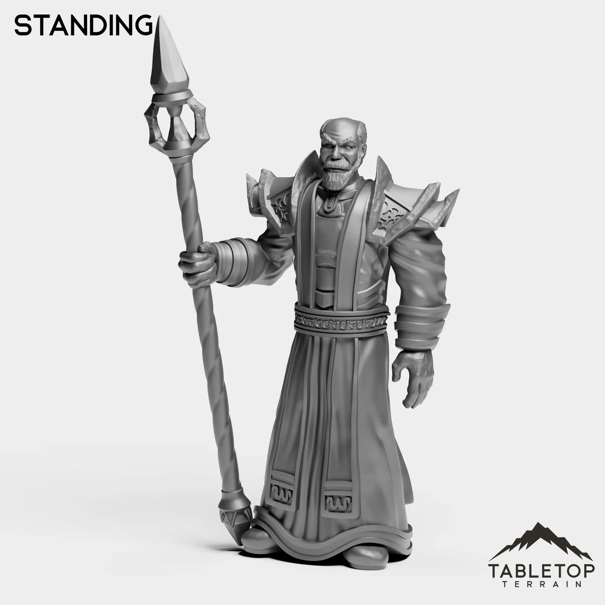 Tabletop Terrain Miniature Standing Arcanist Don