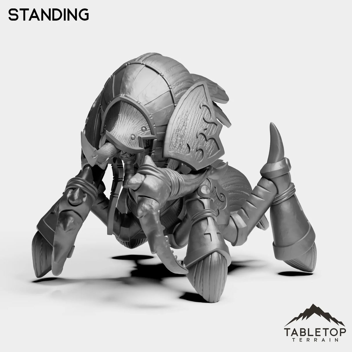 Tabletop Terrain Miniature Standing Crypt Spider Lord