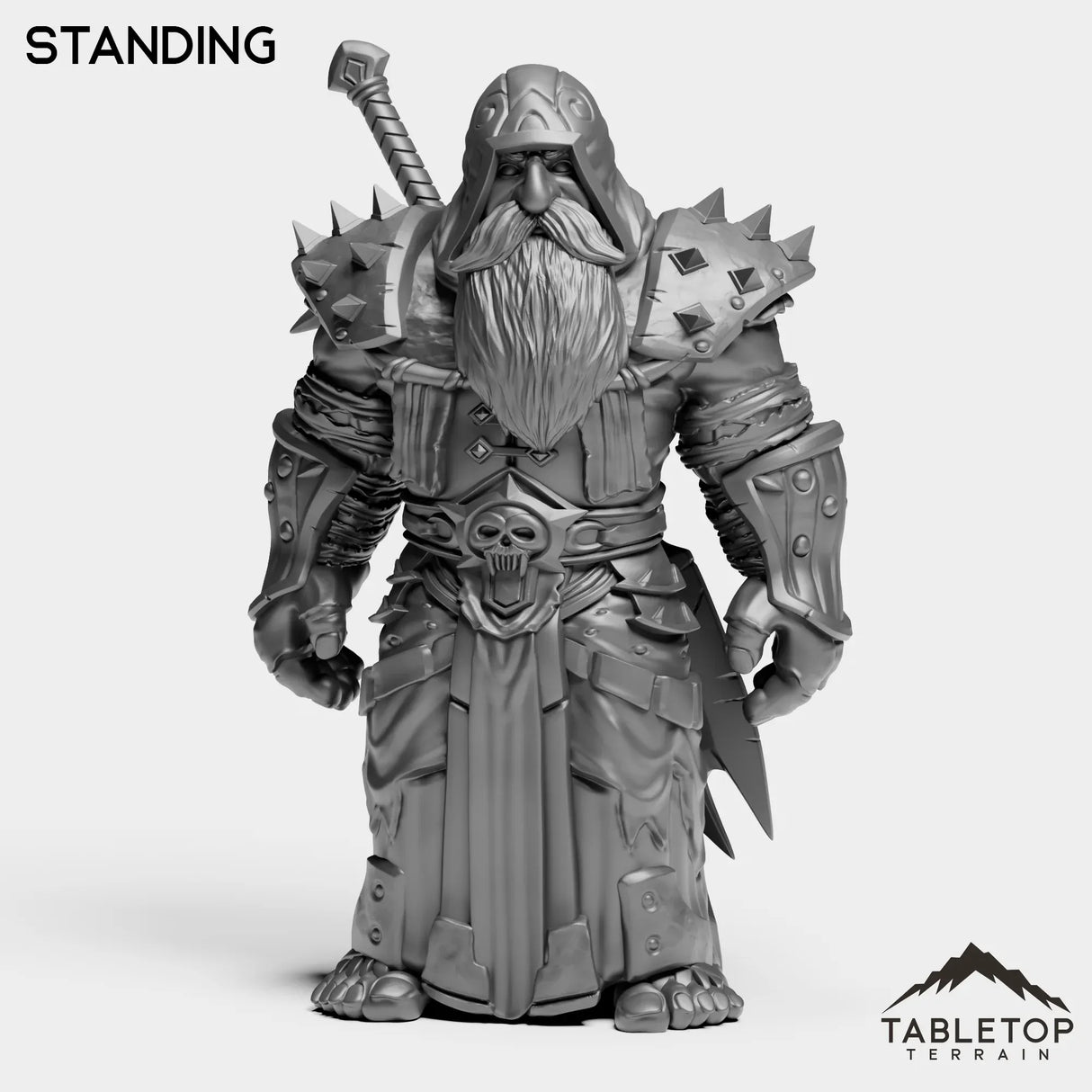 Tabletop Terrain Miniature Standing DK Dwarves