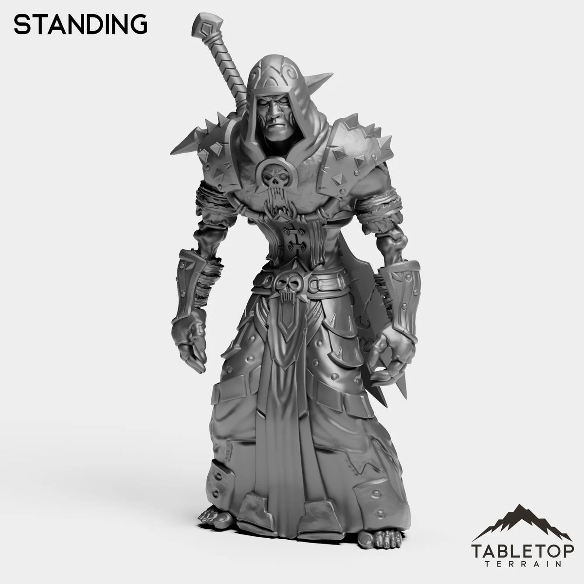 Tabletop Terrain Miniature Standing DK Undead