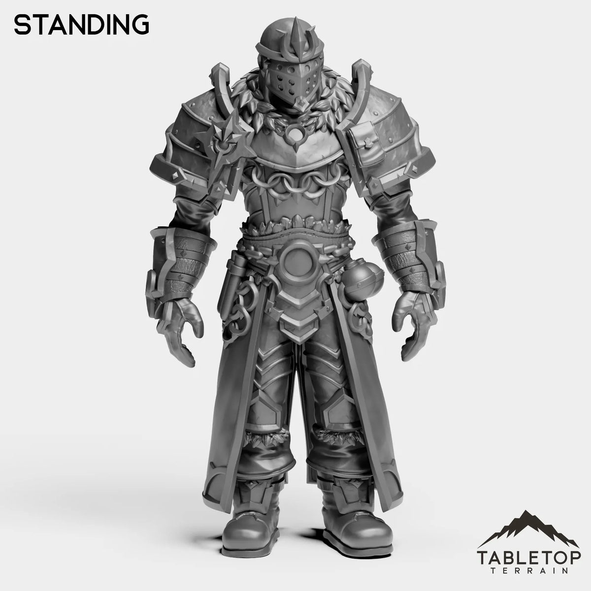 Tabletop Terrain Miniature Standing Highland Hunter