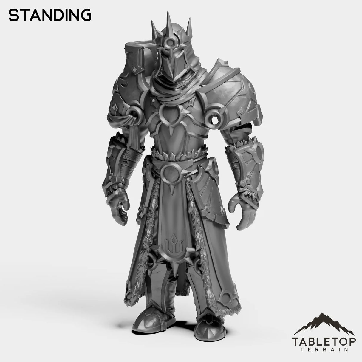 Tabletop Terrain Miniature Standing Highland Warrior