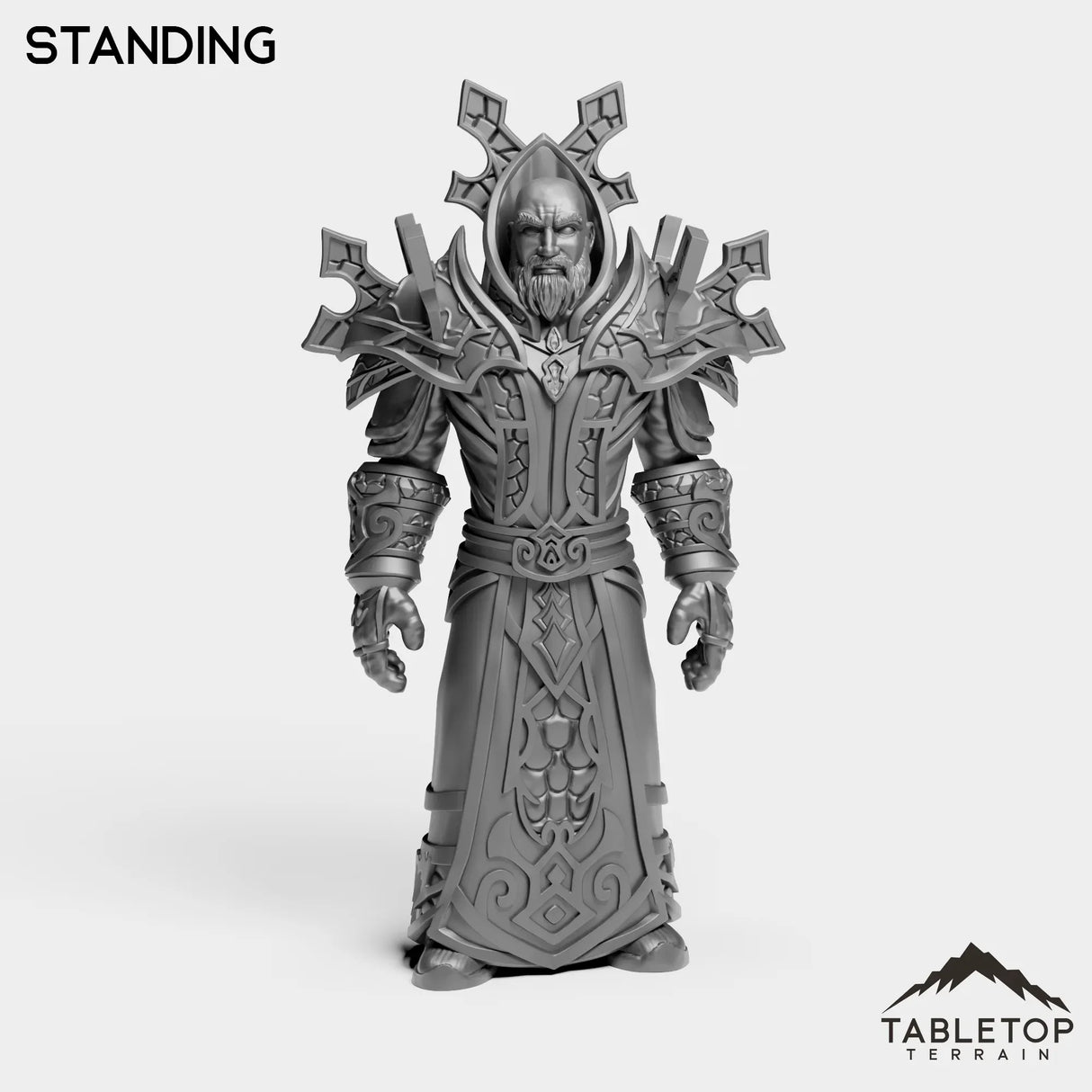 Tabletop Terrain Miniature Standing Human Mage Tier 1