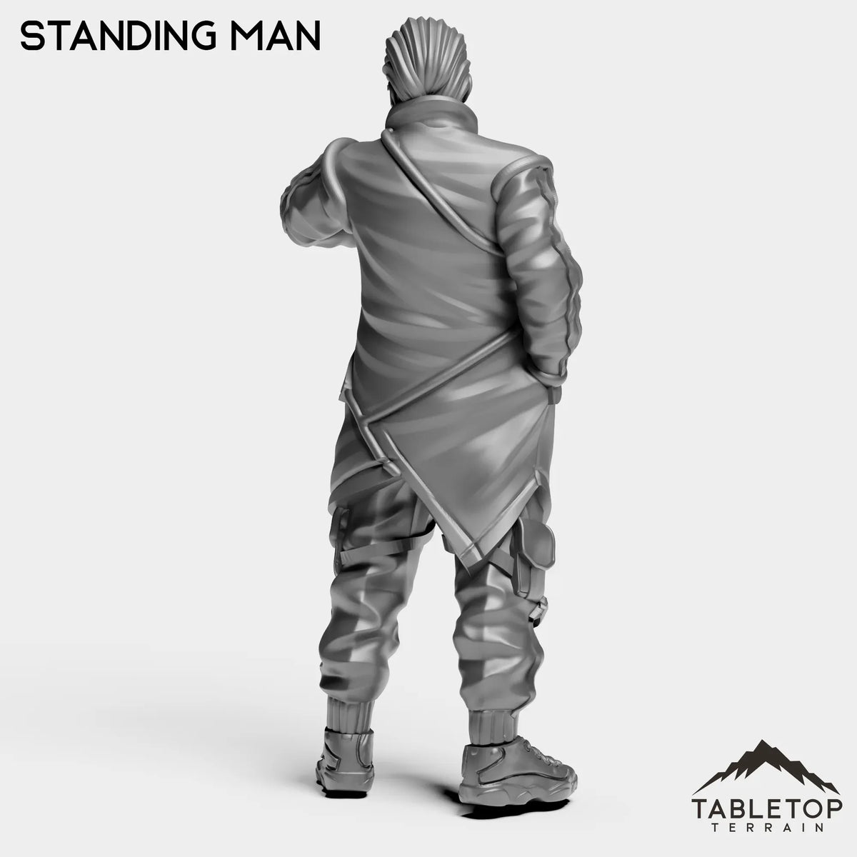 Tabletop Terrain Miniature Standing Man - Onlookers