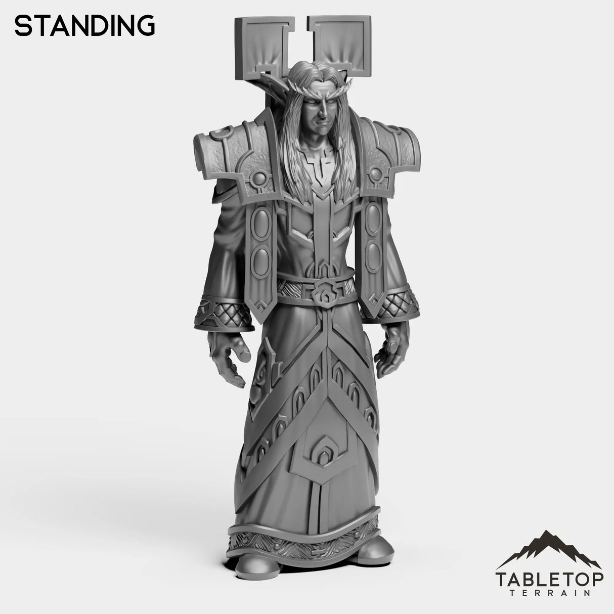 Tabletop Terrain Miniature Standing Night Priest Tier 1