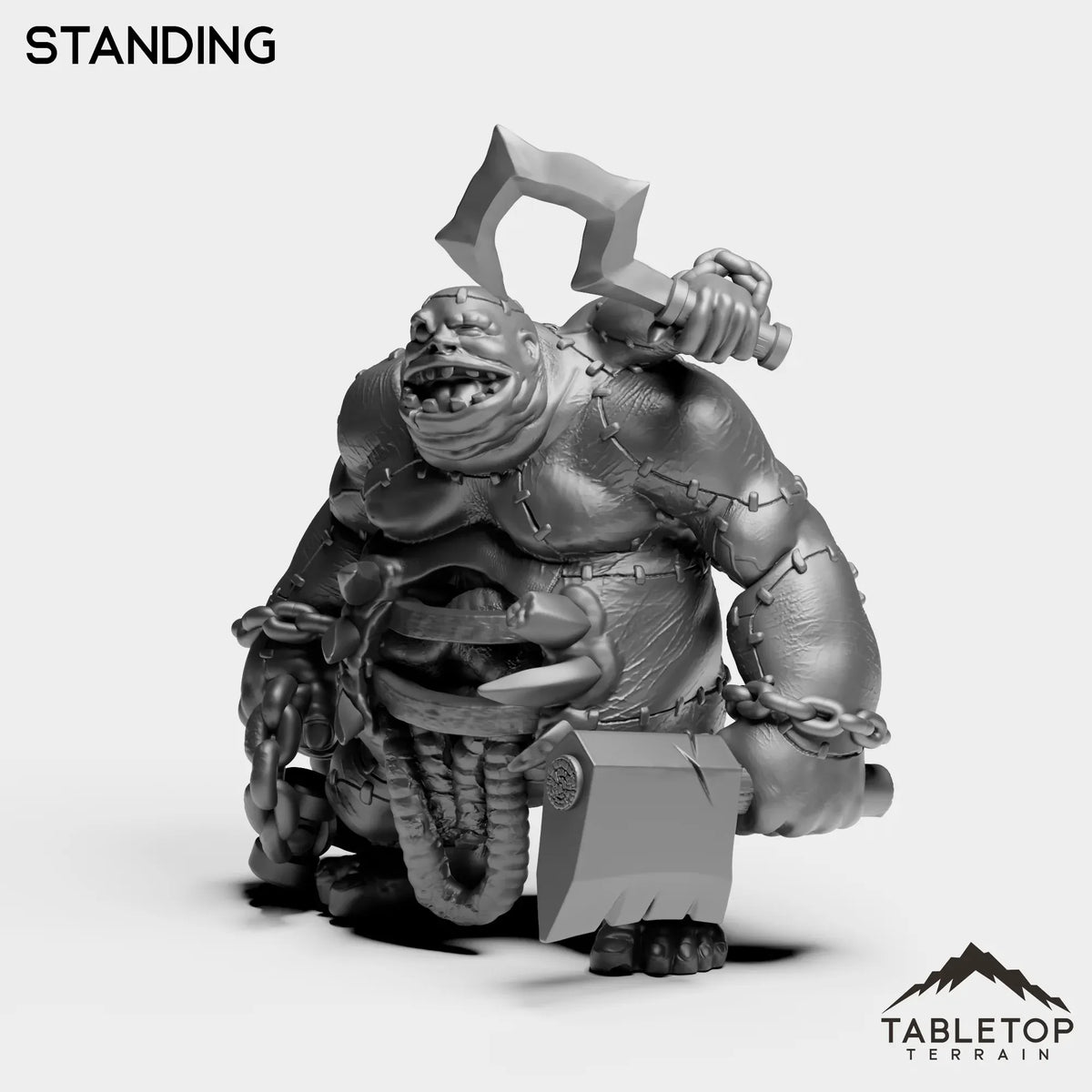 Tabletop Terrain Miniature Standing Patch Abomination