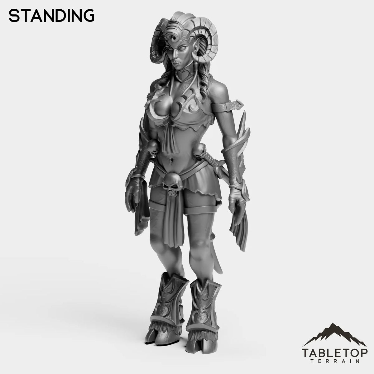 Tabletop Terrain Miniature Standing Shadow Eredar