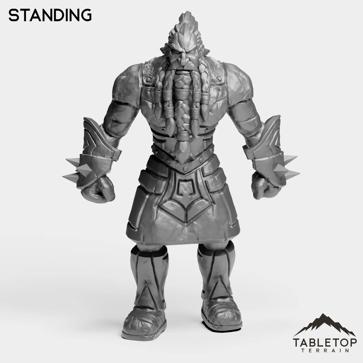 Tabletop Terrain Miniature Standing The Runemaster