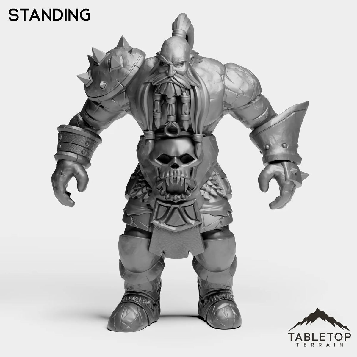 Tabletop Terrain Miniature Standing The Temple Giant