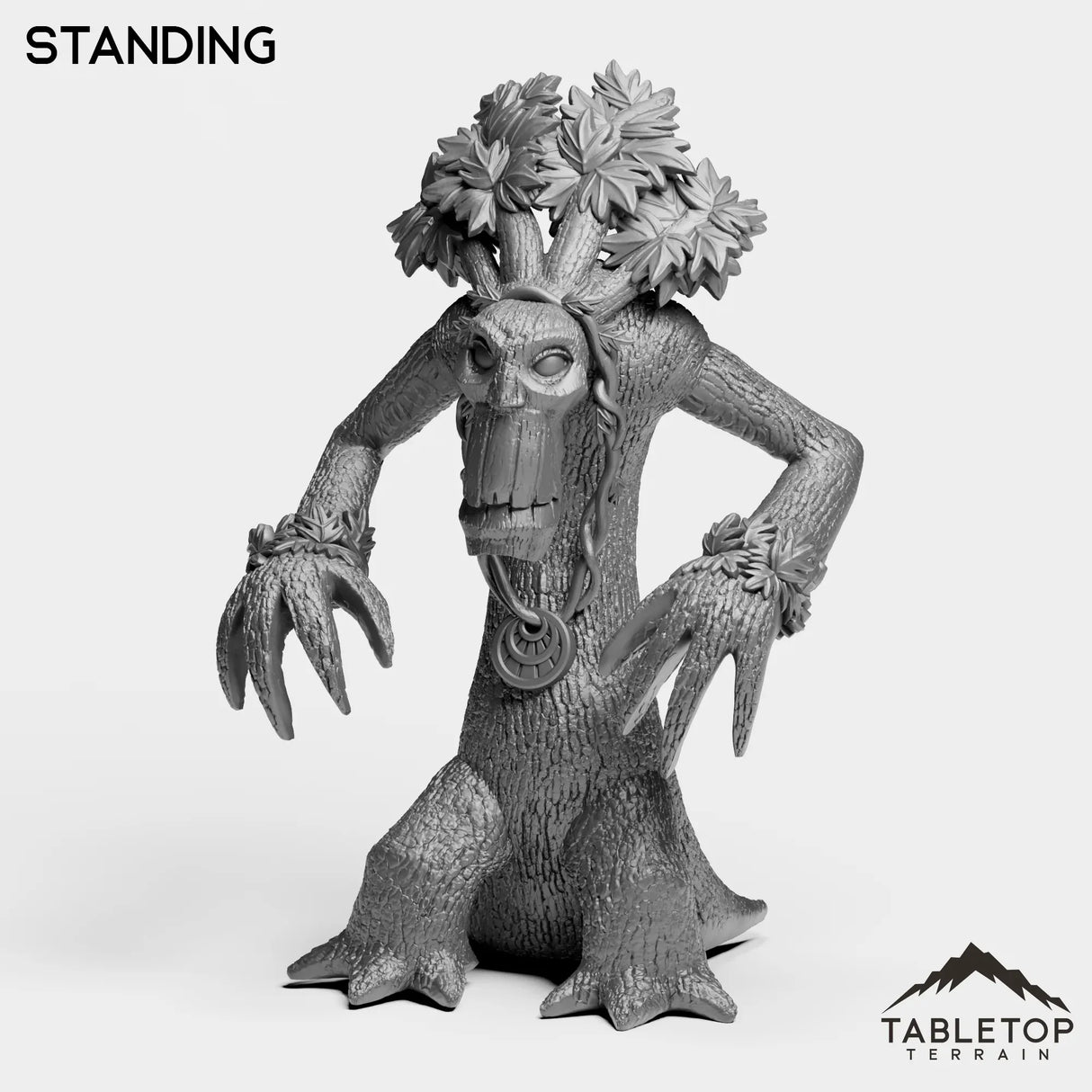 Tabletop Terrain Miniature Standing Treant