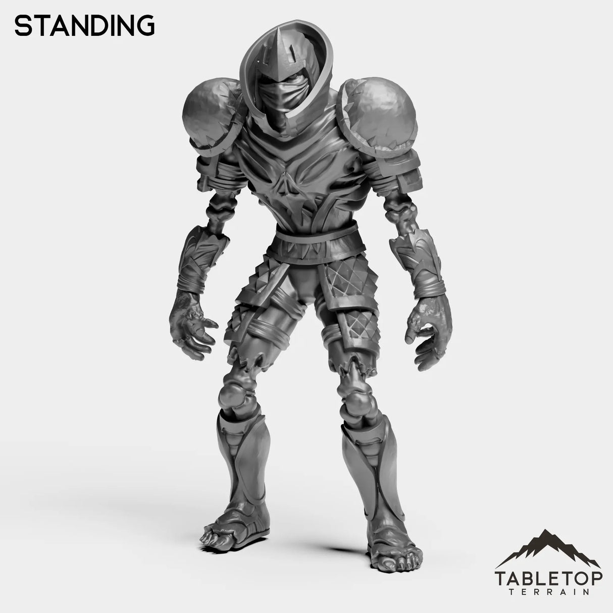 Tabletop Terrain Miniature Standing Undead Rogue Tier 1