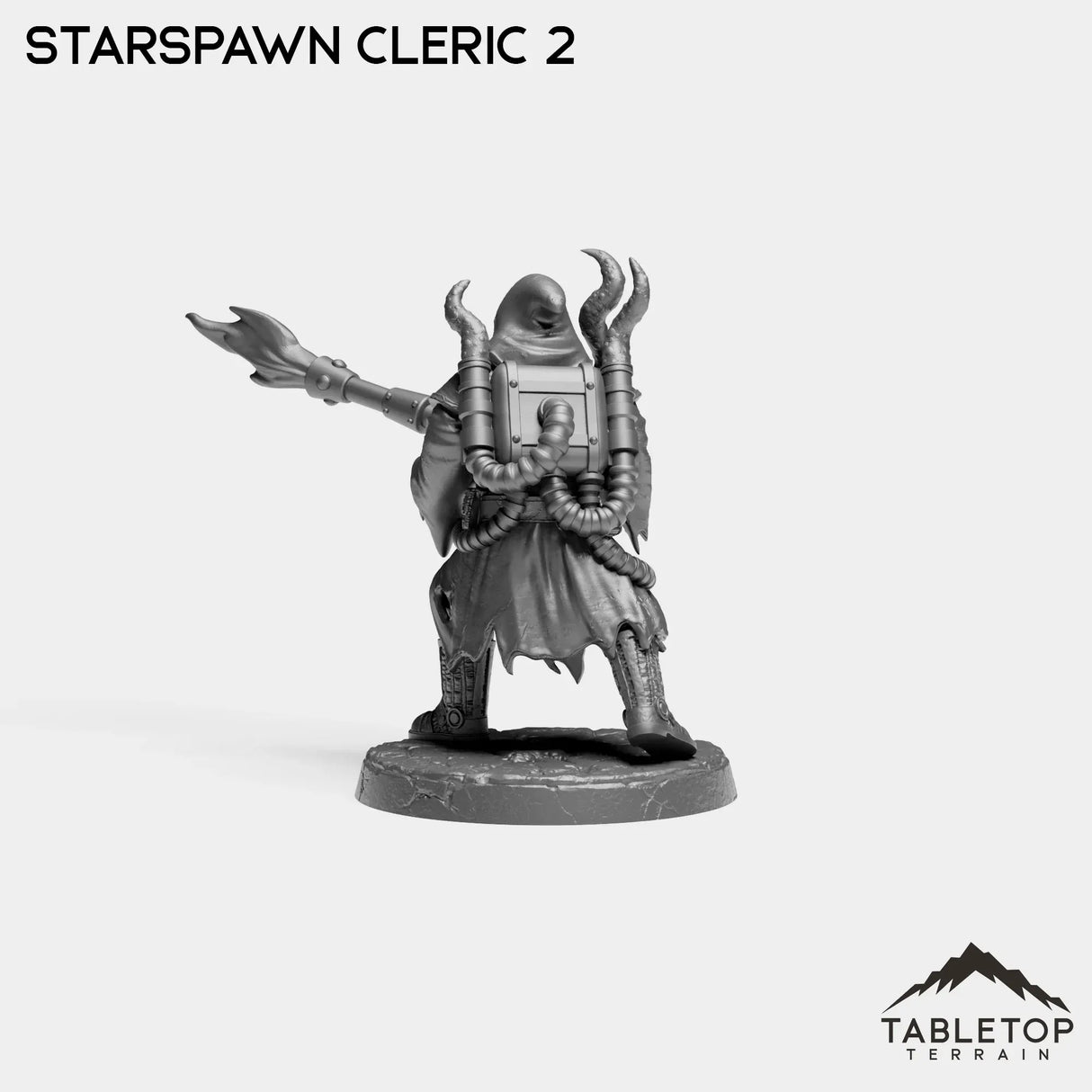 Tabletop Terrain Miniature Starspawn Cleric - Starspawn Soldiers