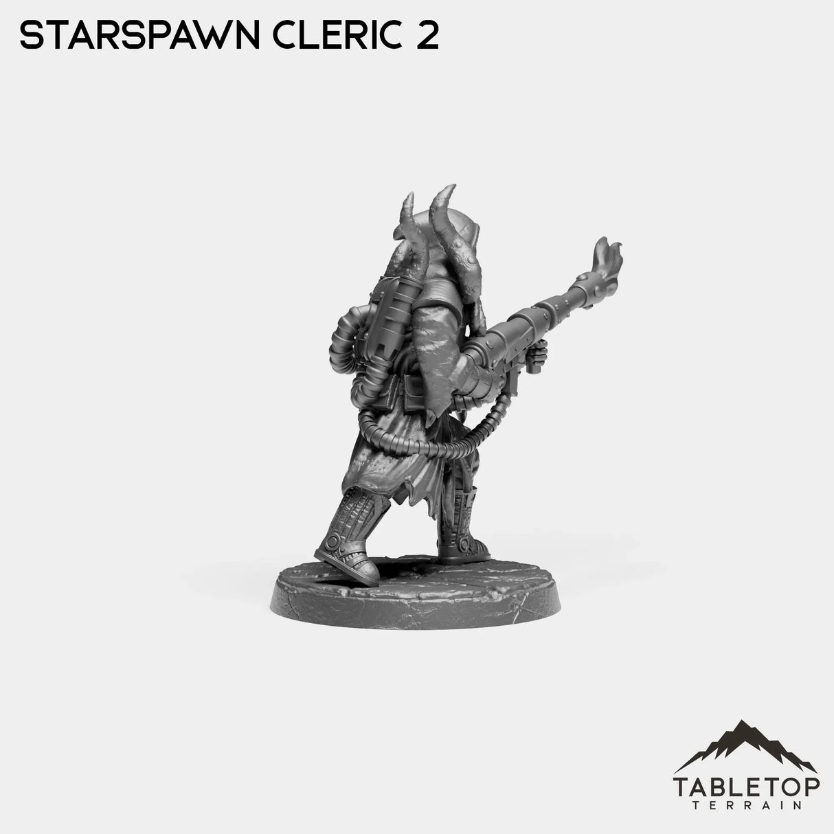 Tabletop Terrain Miniature Starspawn Cleric - Starspawn Soldiers