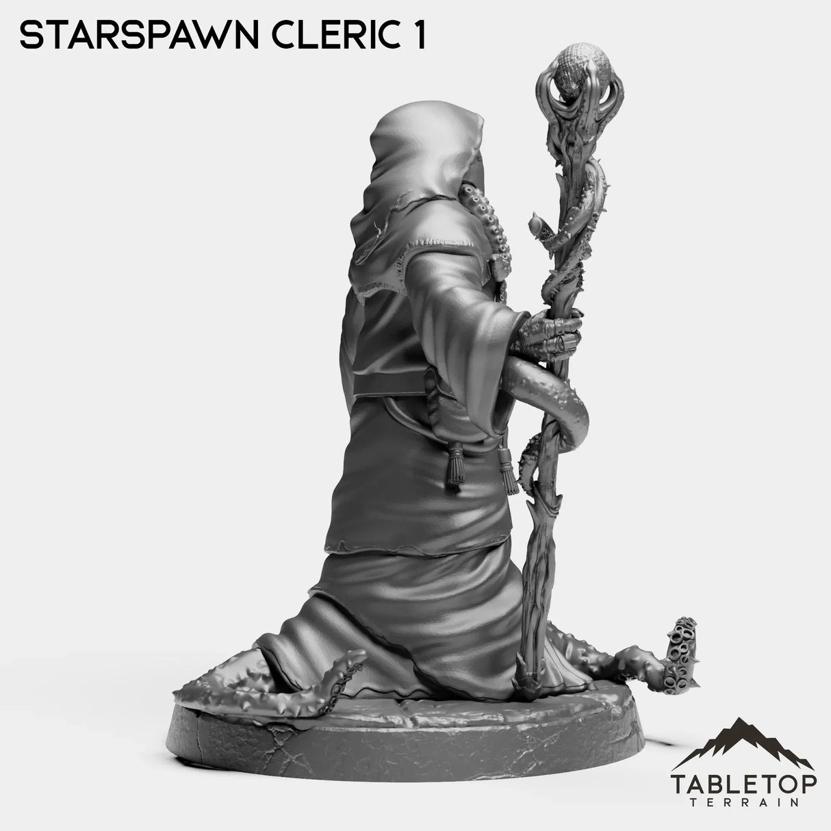 Tabletop Terrain Miniature Starspawn Cleric - Starspawn Soldiers
