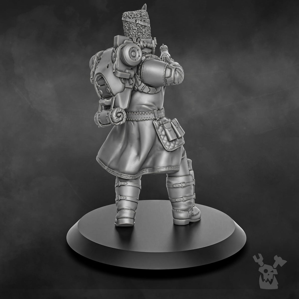 Tabletop Terrain Miniature Steam Guard Soldier