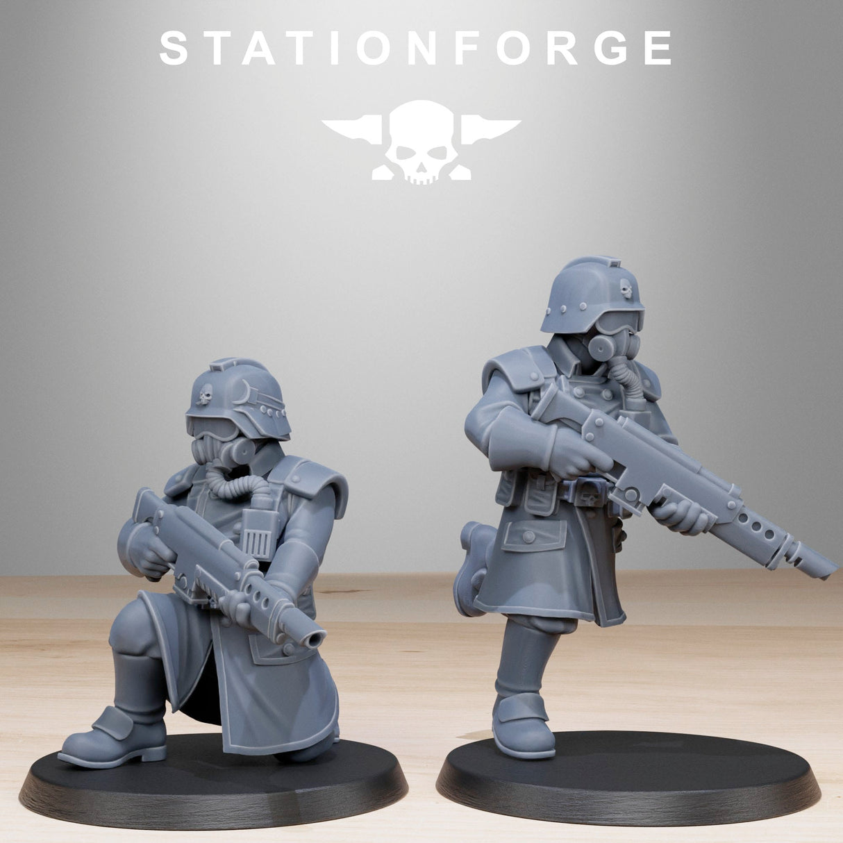 Tabletop Terrain Miniature SteelGuard Militants