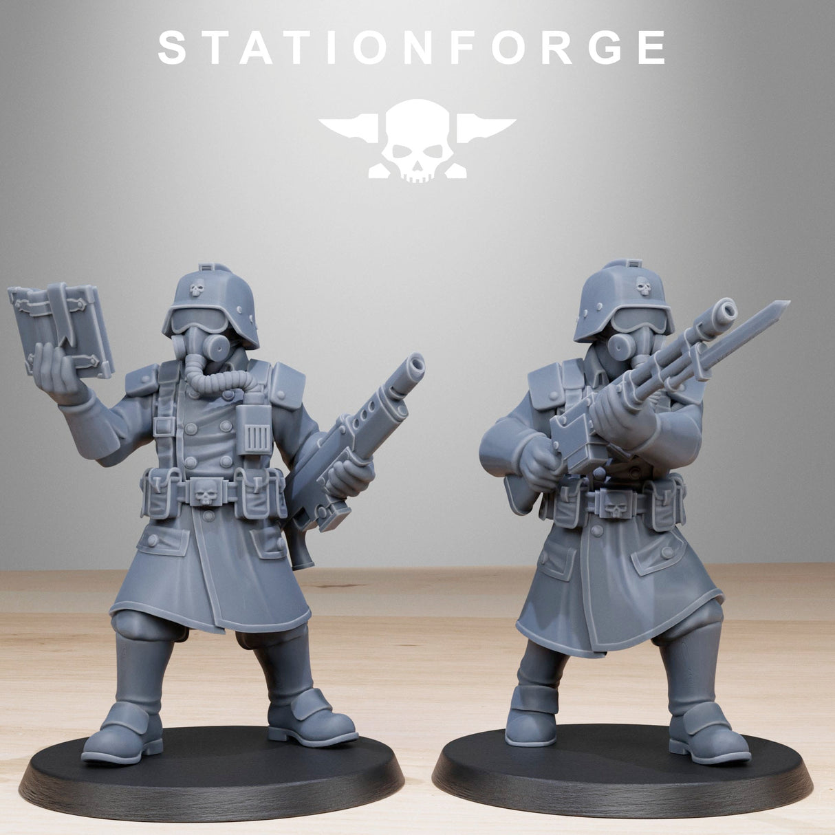 Tabletop Terrain Miniature SteelGuard Militants