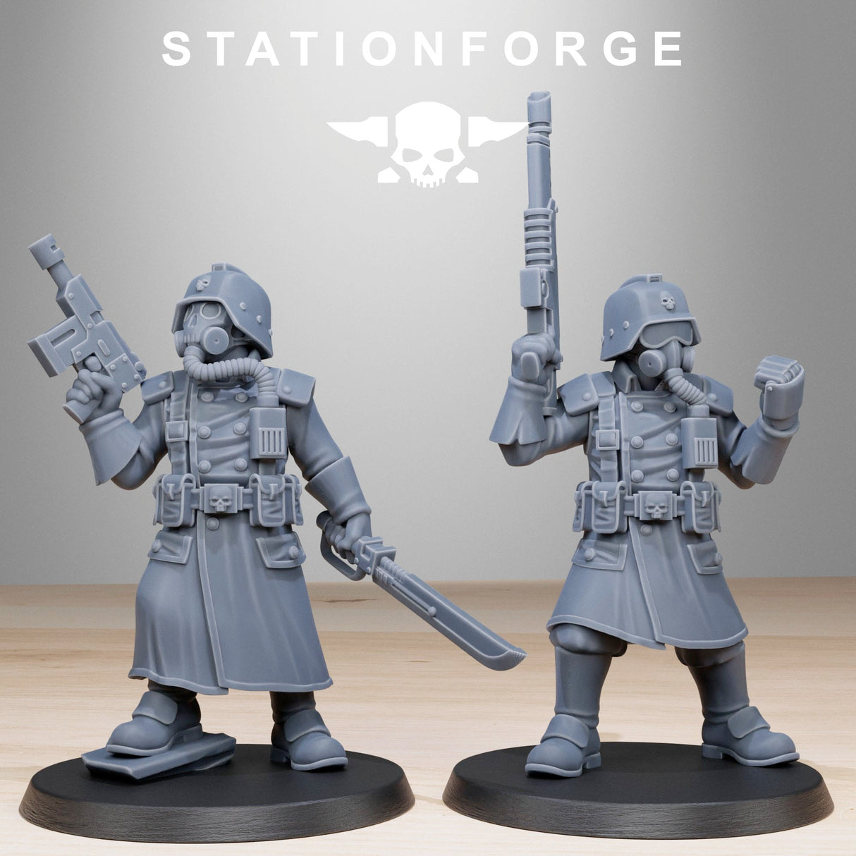 Tabletop Terrain Miniature SteelGuard Militants