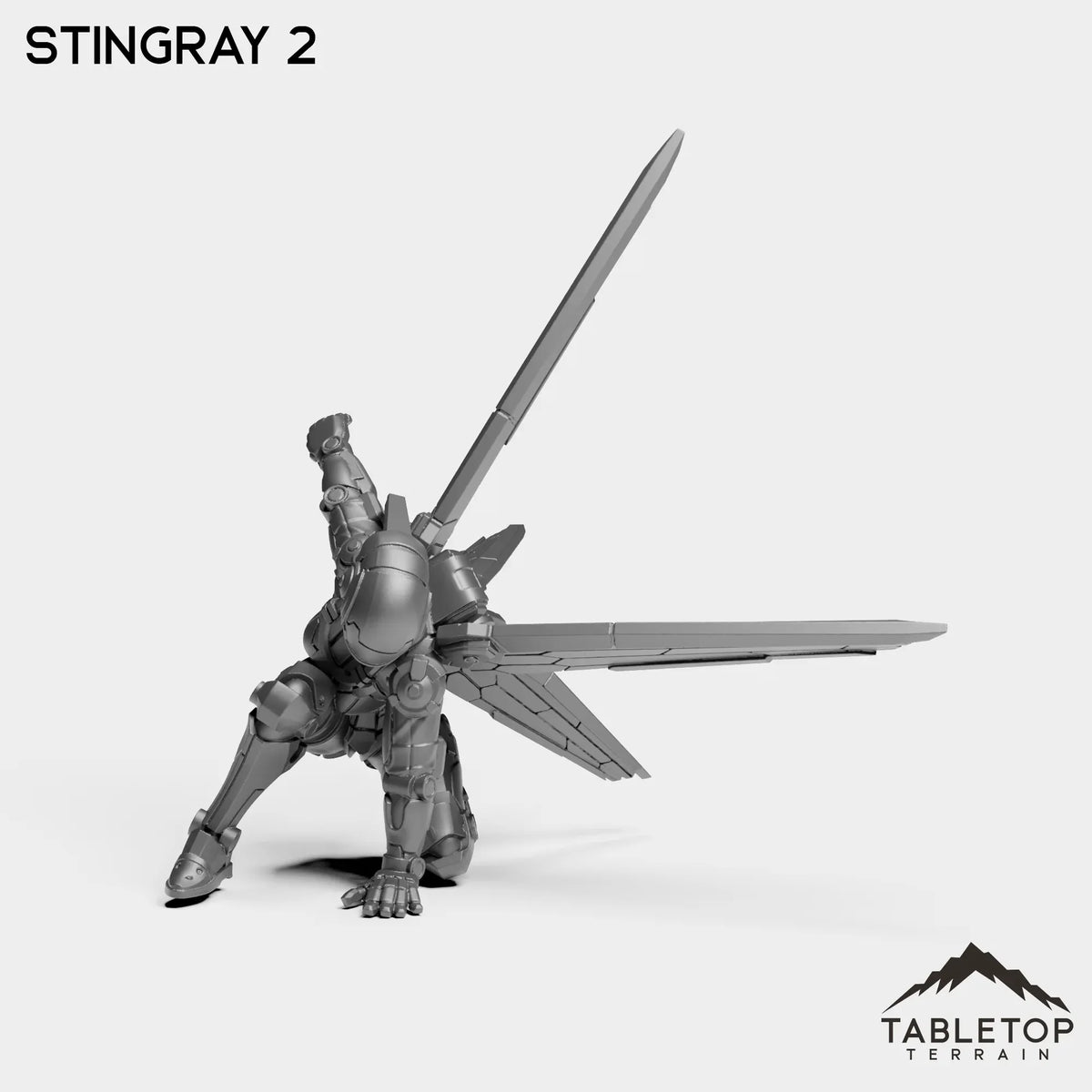 Tabletop Terrain Miniature Stingray