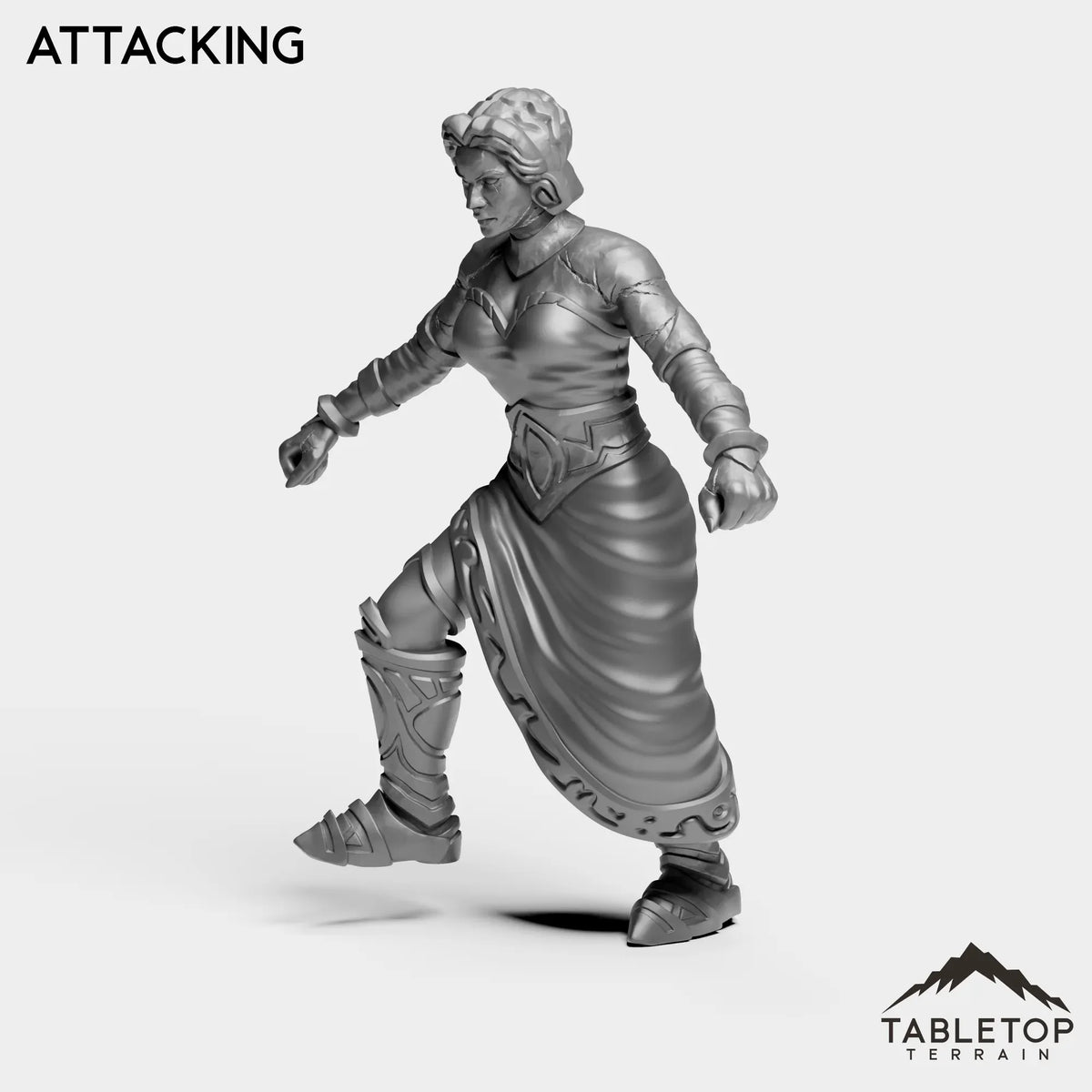 Tabletop Terrain Miniature Stone Maiden