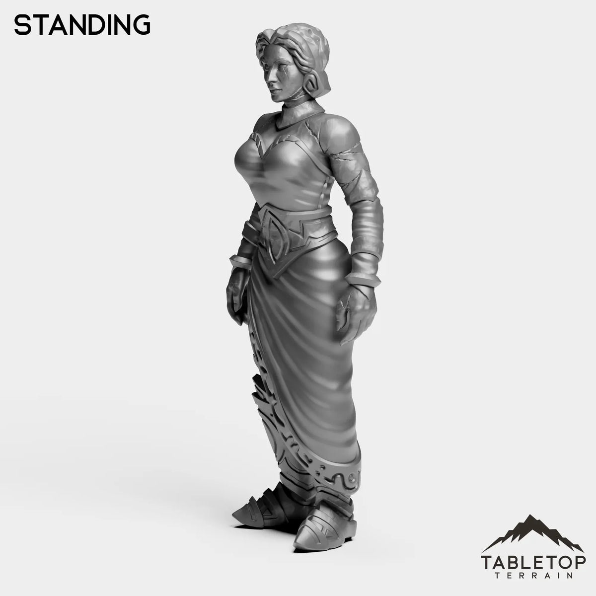 Tabletop Terrain Miniature Stone Maiden