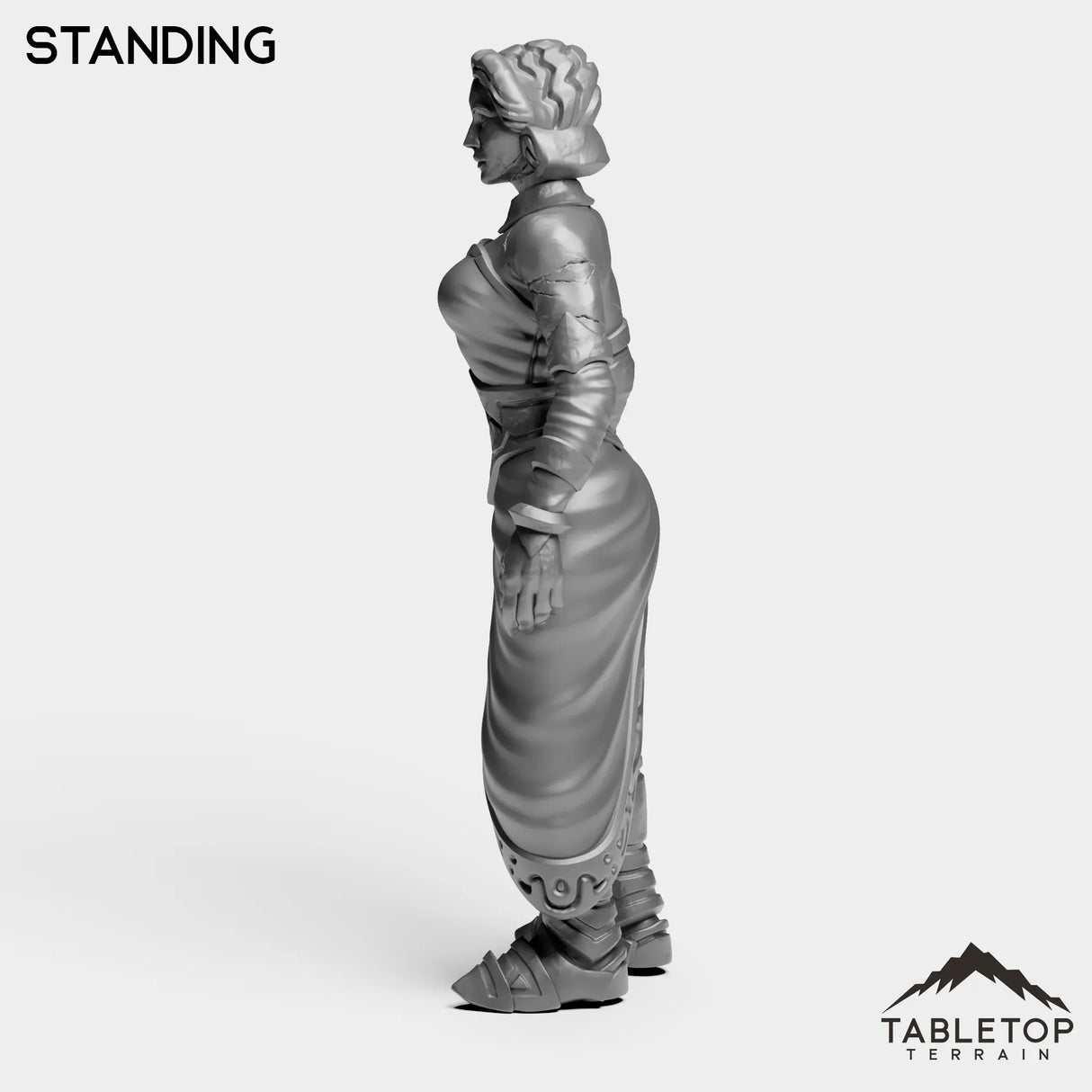 Tabletop Terrain Miniature Stone Maiden