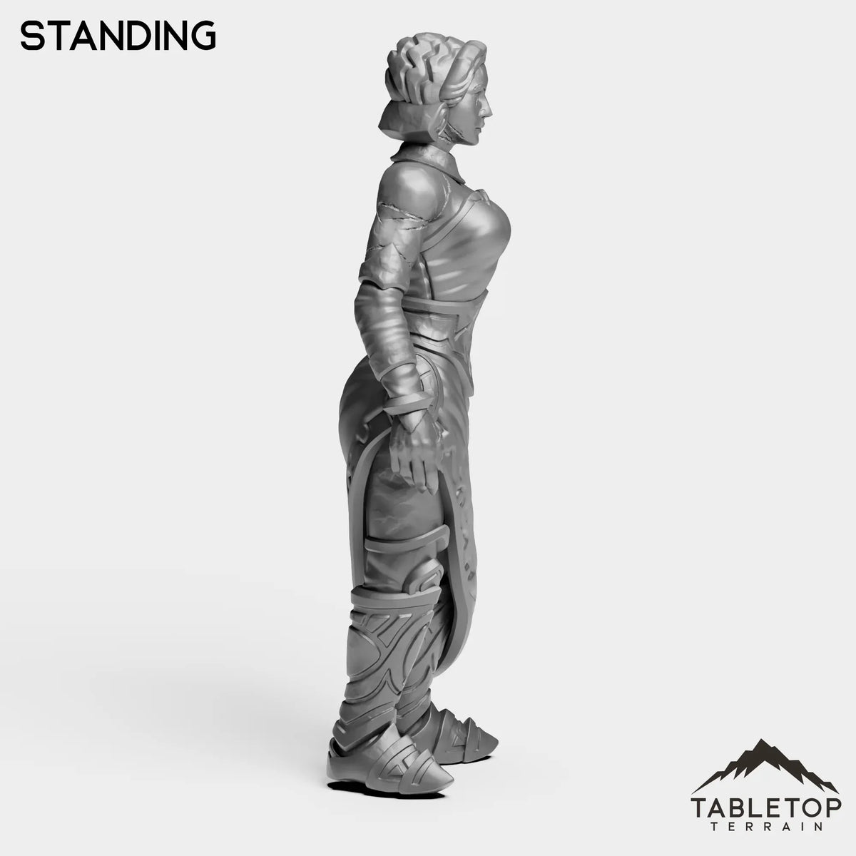 Tabletop Terrain Miniature Stone Maiden