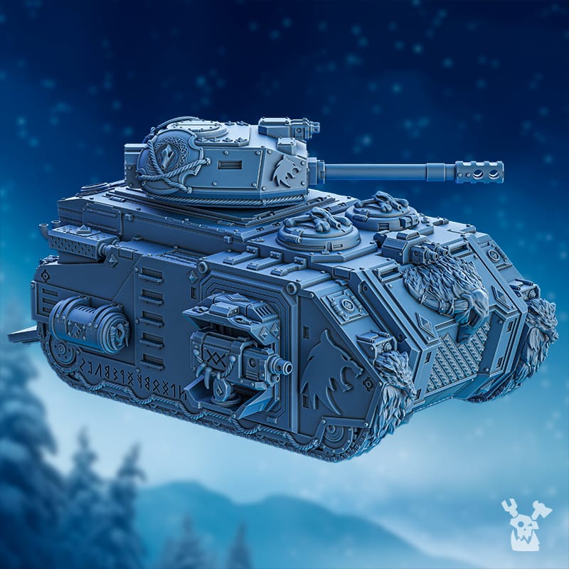 Tabletop Terrain Miniature Stormbringers APC