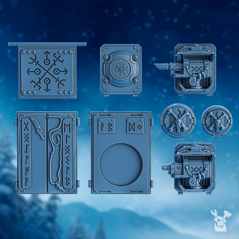Tabletop Terrain Miniature Stormbringers APC