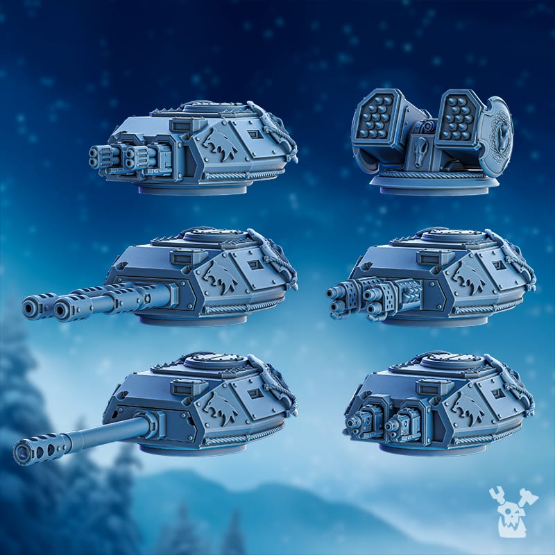 Tabletop Terrain Miniature Stormbringers APC