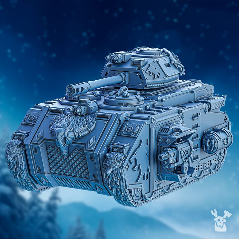 Tabletop Terrain Miniature Stormbringers APC
