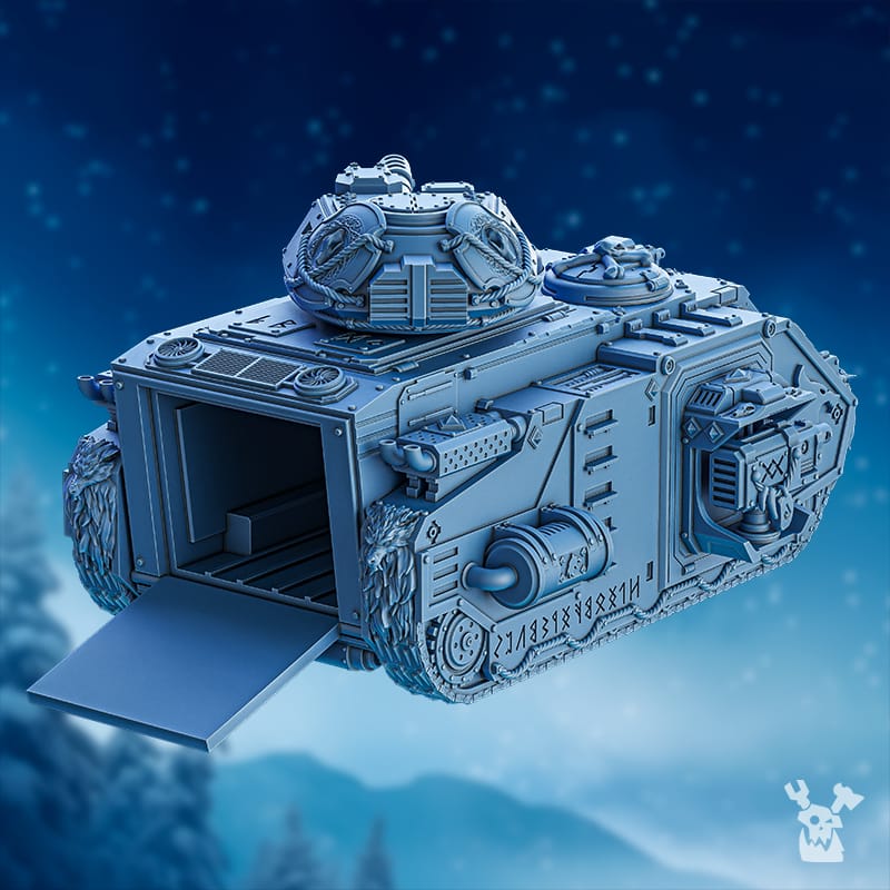 Tabletop Terrain Miniature Stormbringers APC