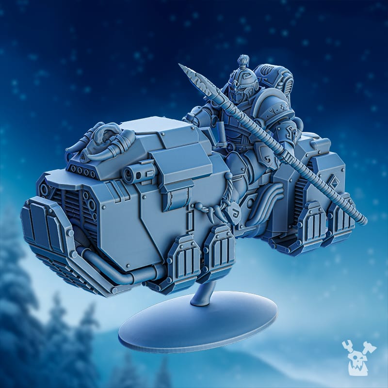Tabletop Terrain Miniature Stormbringers Bike Squad