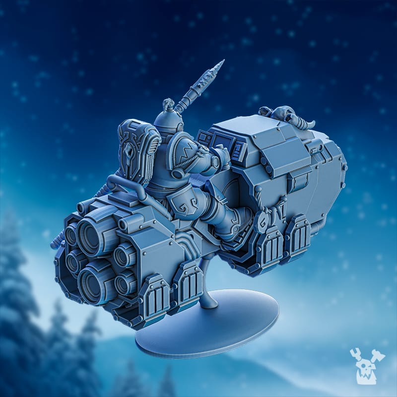 Tabletop Terrain Miniature Stormbringers Bike Squad