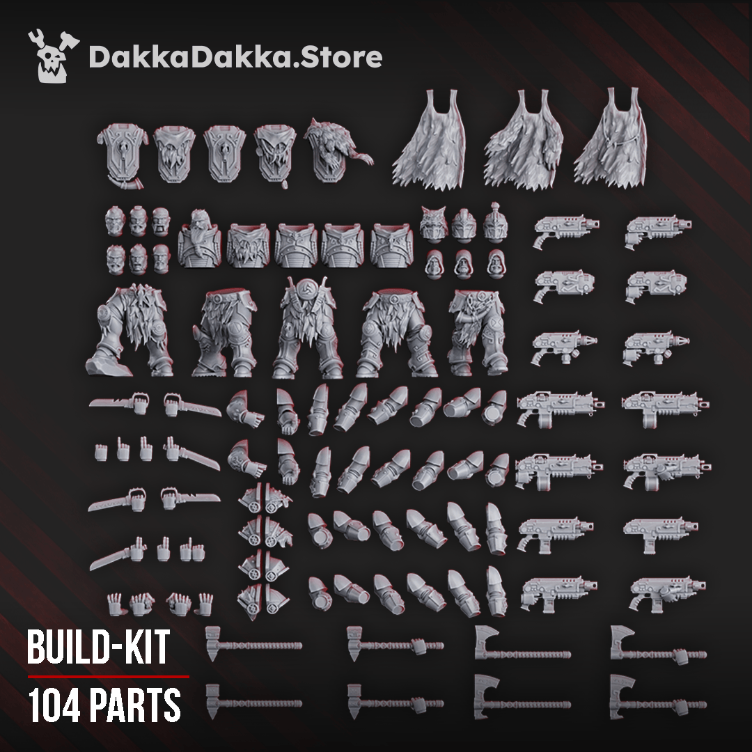 Tabletop Terrain Miniature Stormbringers (build kit)