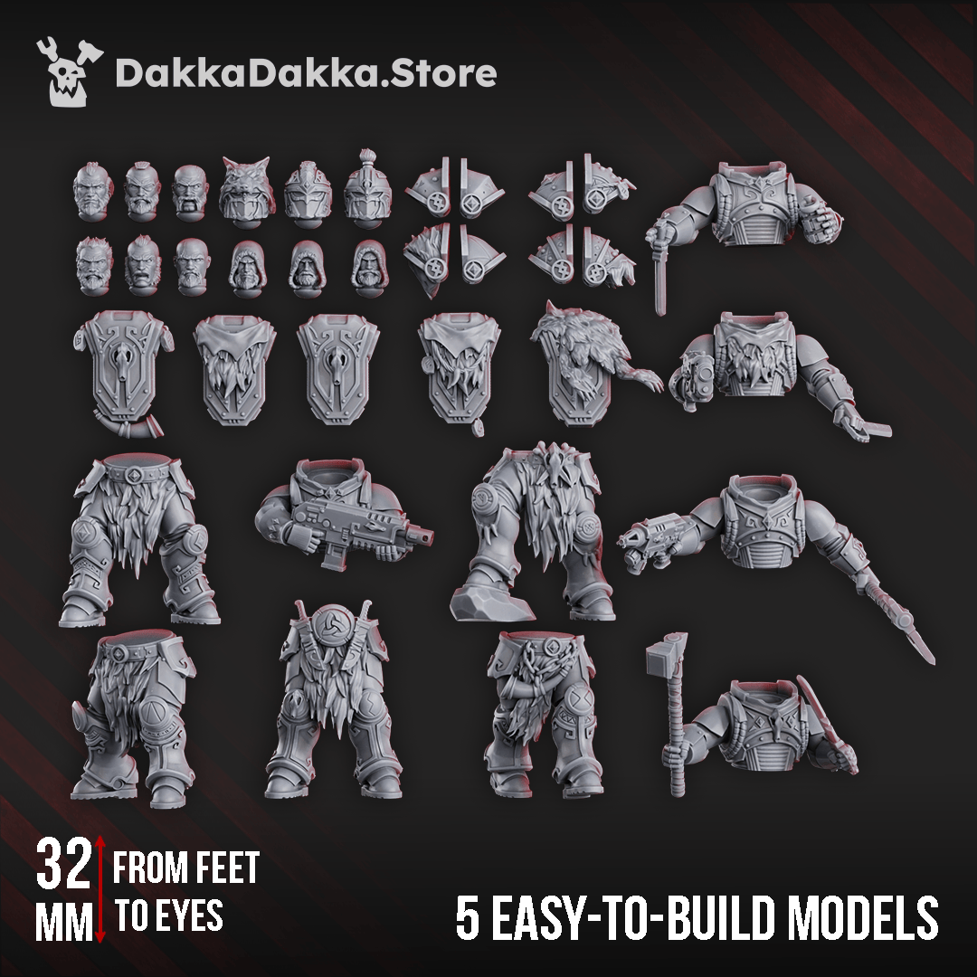 Tabletop Terrain Miniature Stormbringers (build kit)
