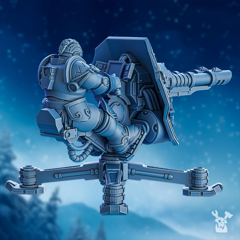 Tabletop Terrain Miniature Stormbringers Turret