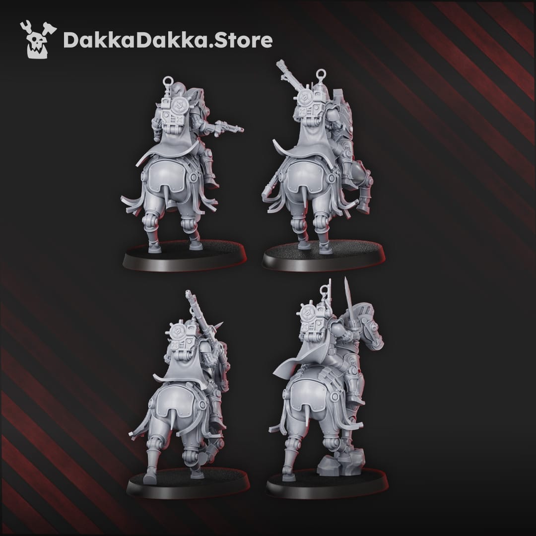 Tabletop Terrain Miniature Styxmoon Numidarii (x4)