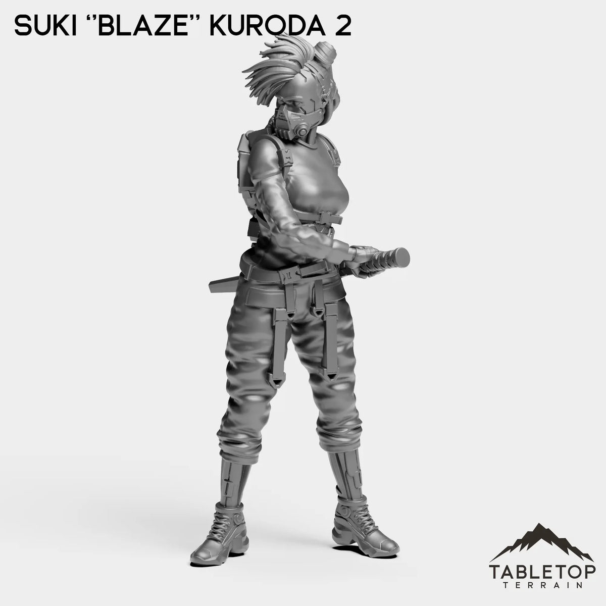 Tabletop Terrain Miniature Suki ''Blaze'' Kuroda 2 Suki ''Blaze'' Kuroda
