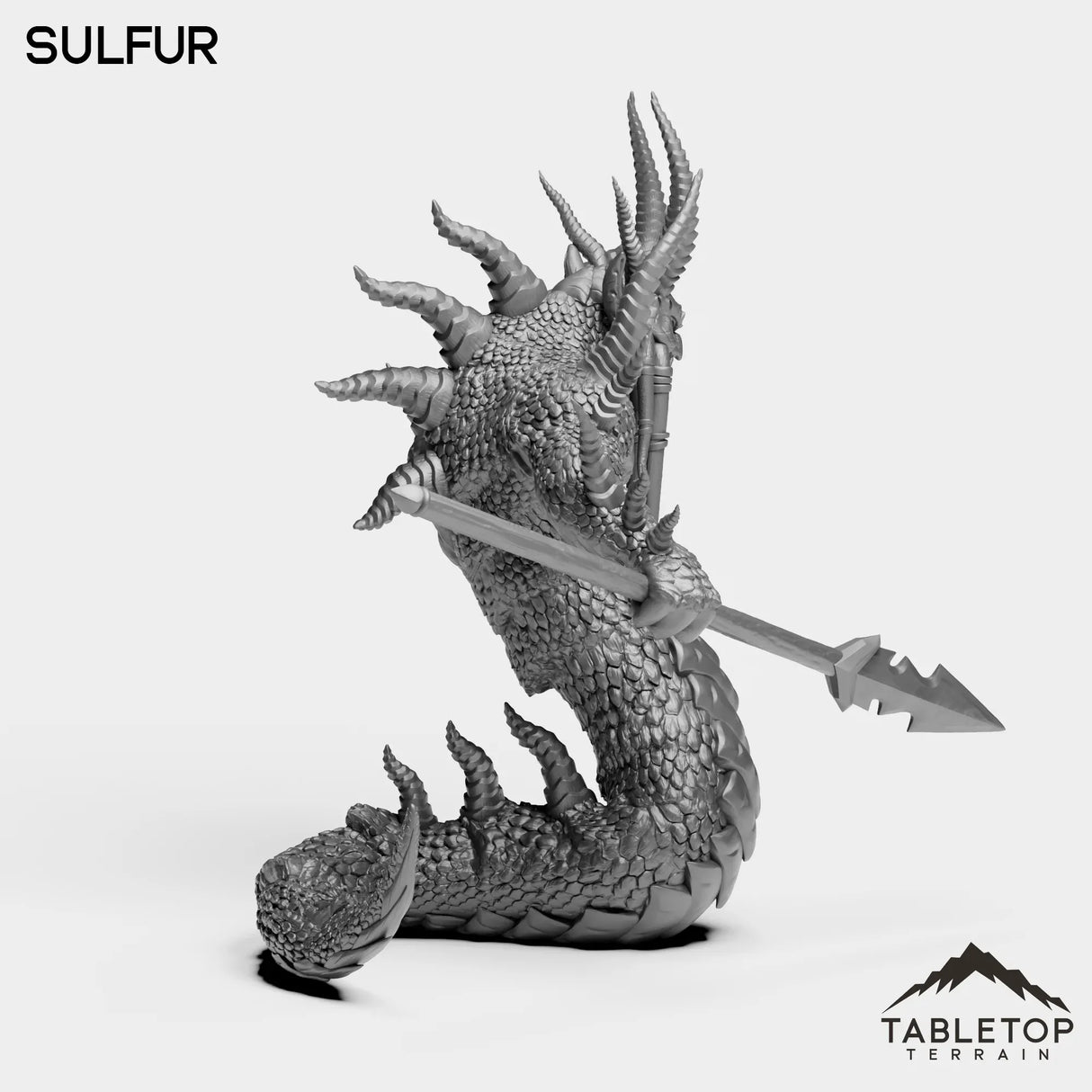 Tabletop Terrain Miniature Sulfur