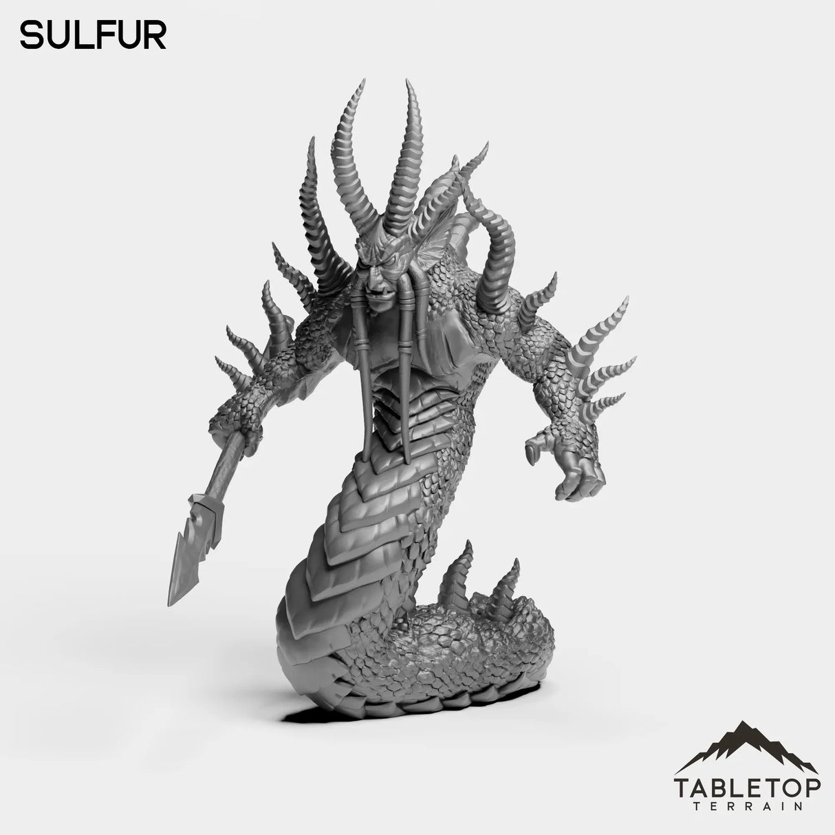 Tabletop Terrain Miniature Sulfur