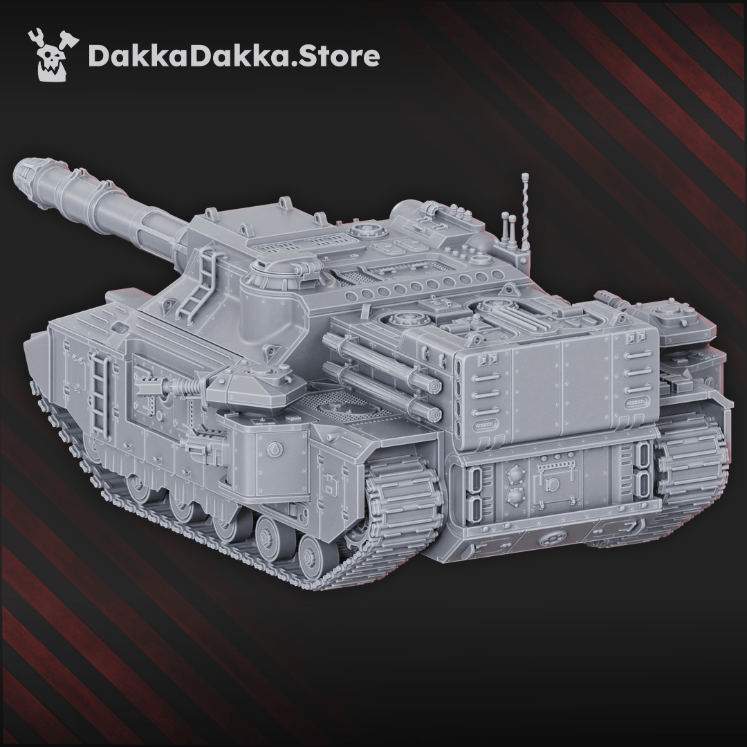 Tabletop Terrain Miniature Superheavy Tank "Gorgodon" G-6