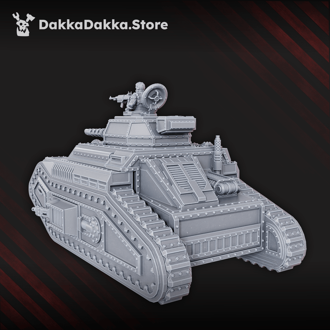 Tabletop Terrain Miniature Support Battle Tank Dragon III